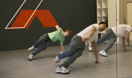 Breakdance les in Breda bij Collab Studios voor verschillende niveaus