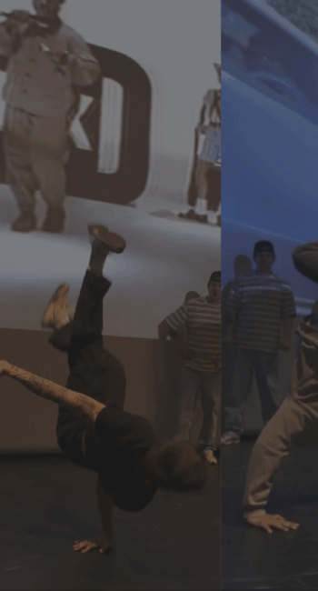 Ervaar de rauwe freestyle energie van Collab Studios tijdens de voorvertoning van A Hip Hop Minute in Chassé Cinema Breda. Onze breakcrew bracht hiphop en breakdance tot leven, midden tussen het publiek, als eerbetoon aan Sugarhill Gang & Furious Five.