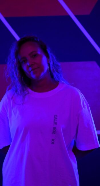 Linzy geeft hiphop contemporary les in Breda bij Collab Studio’s